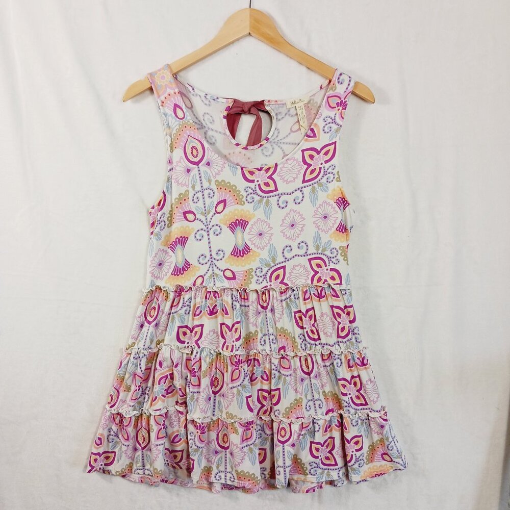 Matilda Jane, Women's Sleeveless, Tiered Top, Floral  Print, Cottage Core, Small - Picture 4 of 16